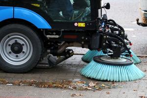 Industry Cleaning Machine, road cleaner with brushes