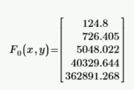 在 Mathcad Prime 中应用函数输入值后的 mathcad 向量值