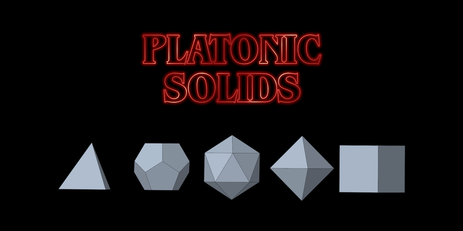 Mathcad platonic solids