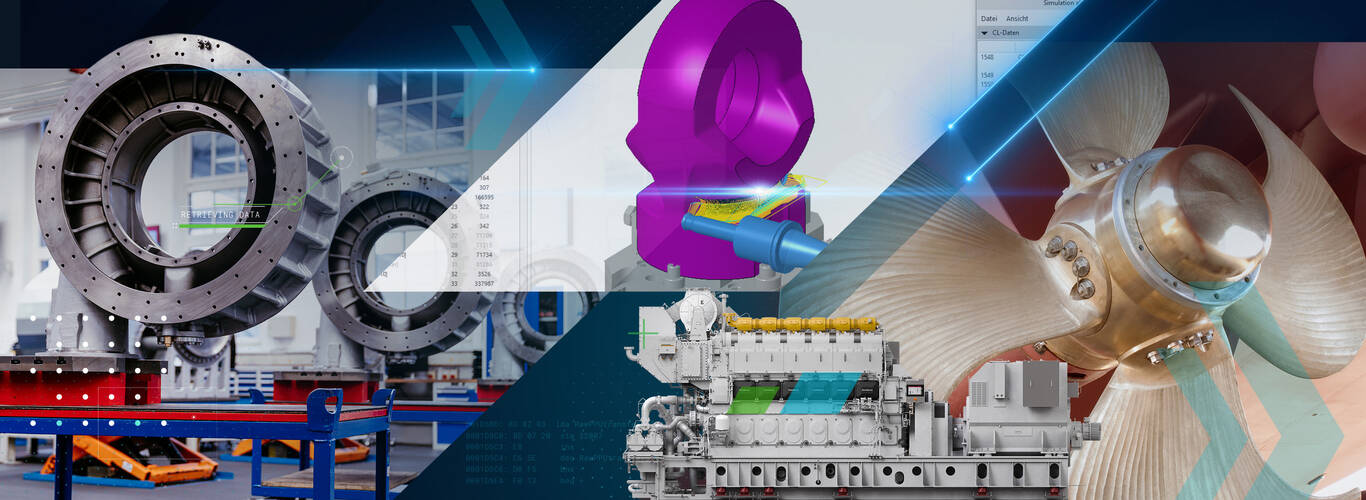 Everllence  industrial engineering and manufacturing solutions and digital design overlays.