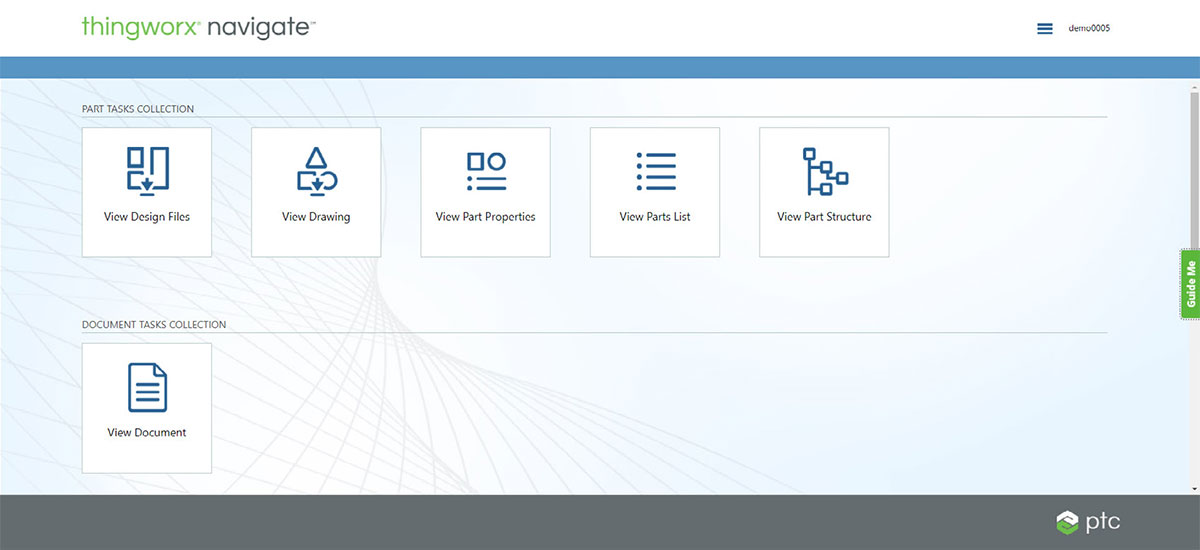 Apps for viewing PLM information